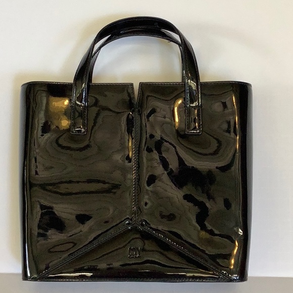 dkny patent leather bag